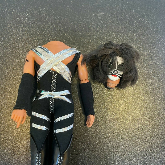 Peter Criss Kiss Signed Vintage Mego CATMAN Action Figure JSA COA