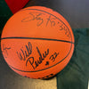 1990-91 Chicago Bulls NBA Champs Team Signed Basketball Michael Jordan UDA & JSA