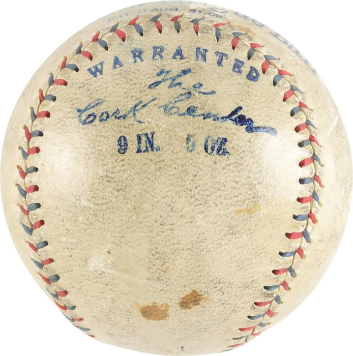 George Sisler Single Signed 1920's Official American League Baseball PSA DNA COA