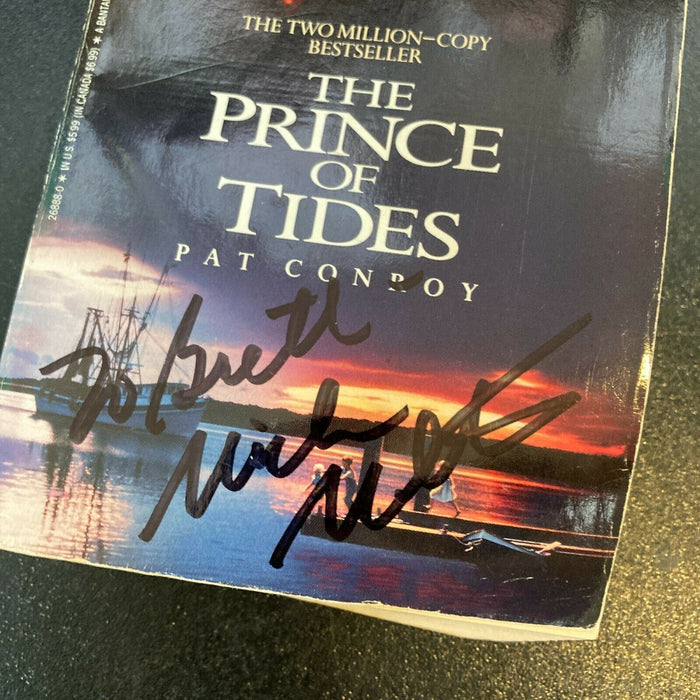 Nick Nolte The Prince Of Tides Signed Autographed Book With JSA COA