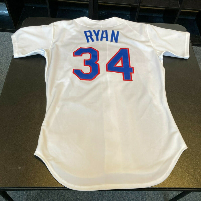 Nolan Ryan Signed Authentic 1990 Texas Rangers Game Model Jersey PSA DNA COA