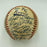 1985 Kansas City Royal World Series Champs Team Signed Baseball With JSA COA