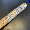 Beautiful Negro League HOF & Legends Multi Signed Baseball Bat 62 Sigs Beckett