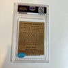 1941 Play Ball Joe Dimaggio Signed Porcelain Baseball Card PSA DNA Auto