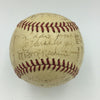 Magnificent 1939 Cincinnati Reds NL Champs Team Signed Baseball PSA DNA COA