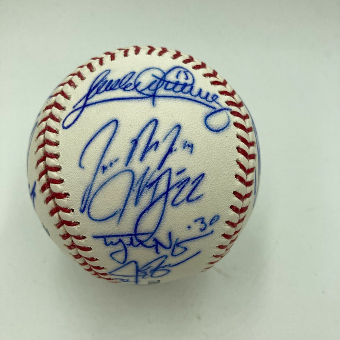 2017 Cleveland Indians Team Signed Official Major League Baseball JSA COA