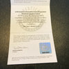 Lebron James "Witness Miami" Chalk Toss Signed Basketball UDA Upper Deck 6/6