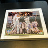 2000 Yankees WS Champs Team Signed 16x20 Photo Derek Jeter Rivera Steiner COA