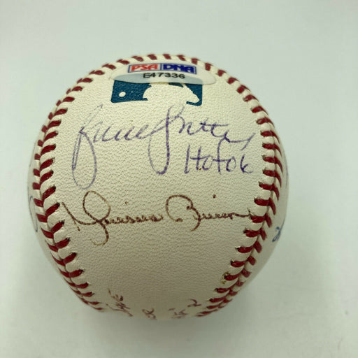 Legendary Closers Multi Signed Baseball Mariano Rivera Trevor Hoffman JSA COA