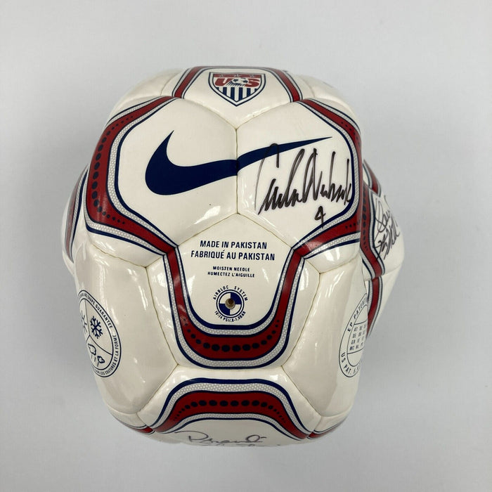 2000 U.S. Women's Team Signed Soccer Ball JSA COA 17 Sigs With Mia Hamm
