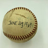 Mickey Lolich Signed Career Win No. 93 Final Out Game Used Baseball Beckett COA
