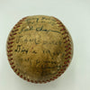 World War 2 1942 USS Constitution Championship Game Used Team Signed Baseball