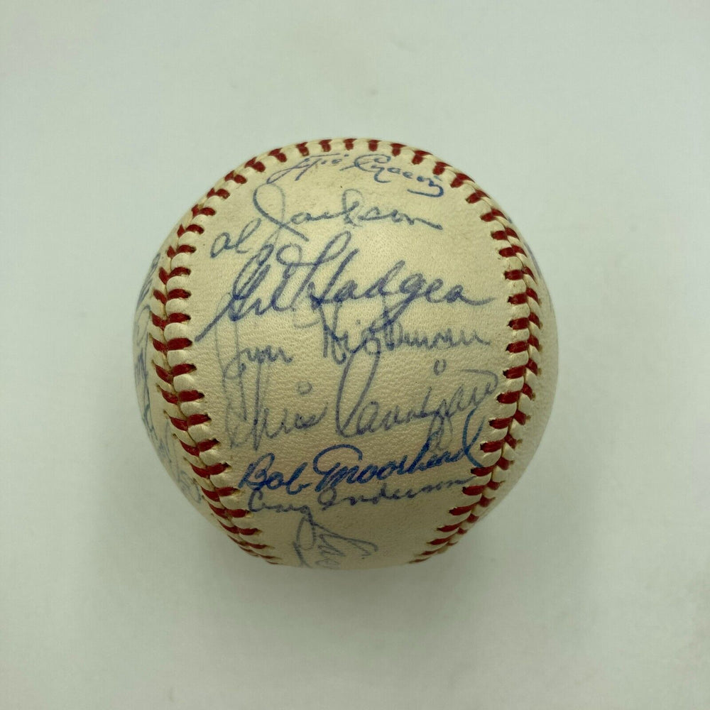 1962 New York Mets Inaugural Season Team Signed Baseball With Gil Hodges JSA COA