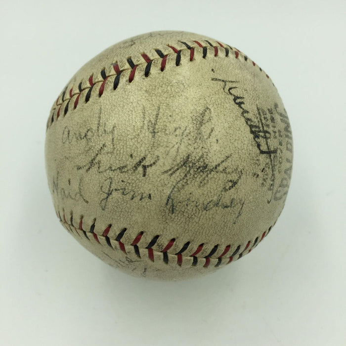 Earliest Known Dizzy Dean Rookie 1930 St Louis Cardinals Signed Baseball PSA