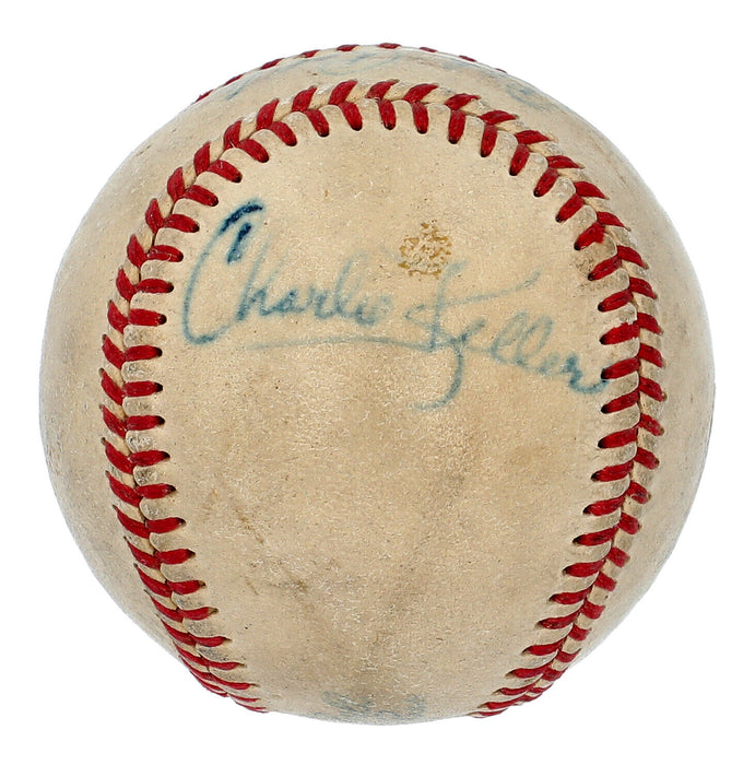 Red Rolfe Signed American League Baseball JSA COA New York Yankees Legend