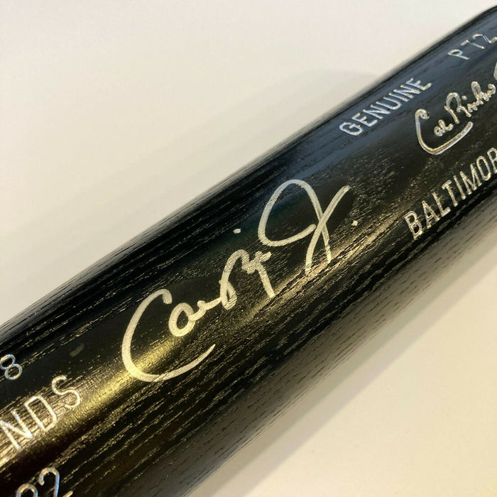 Cal Ripken Jr. The Streak Ends 2632 Games Signed Game Model Baseball Bat JSA