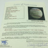 Beautiful 1967 New York Yankees Team Signed Baseball With Mickey Mantle JSA COA