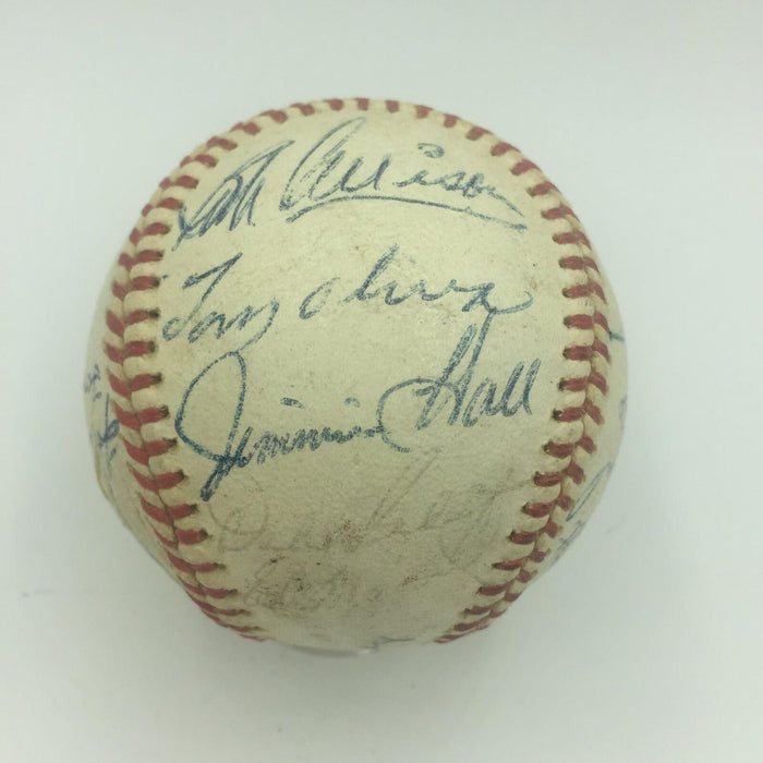 Mickey Mantle Elston Howard 1964 All Star Game Team Signed Baseball With JSA COA