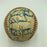 1977 Kansas City Royals Team Signed American League Baseball JSA COA