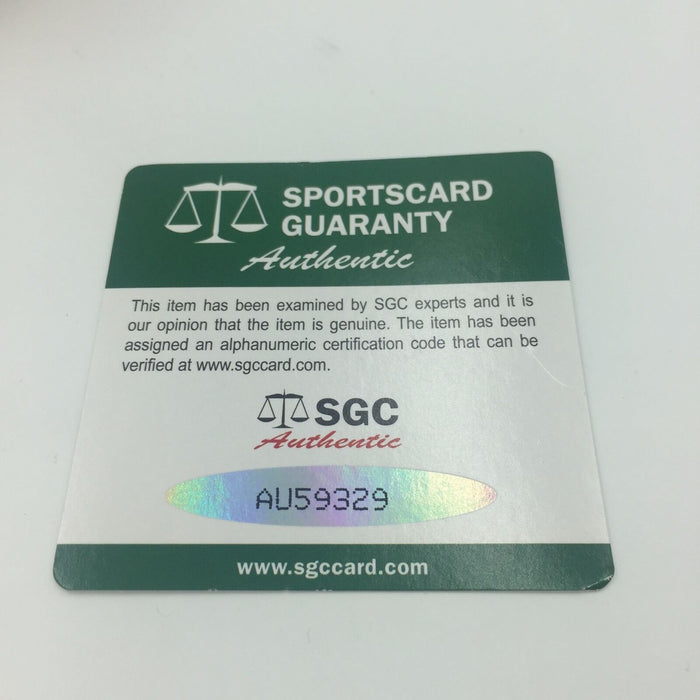 Nice Willie Mays Signed Autographed Official National League Baseball SGC COA