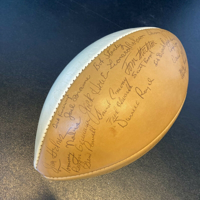 Rare 1965 Texas Longhorns Team Signed NCAA Football 60+ Sigs With JSA COA