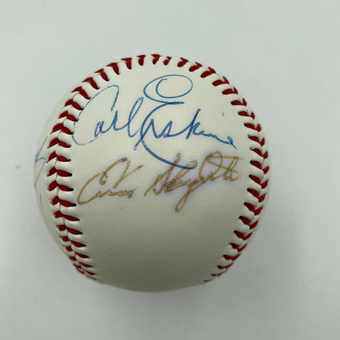 Sandy Koufax New York Greats Multi Signed 1999 B.A.T Dinner Baseball JSA COA