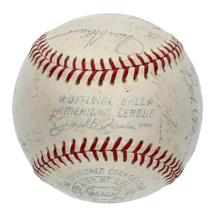 Gil Hodges 1966 Washington Senators Team Signed American League Baseball JSA COA