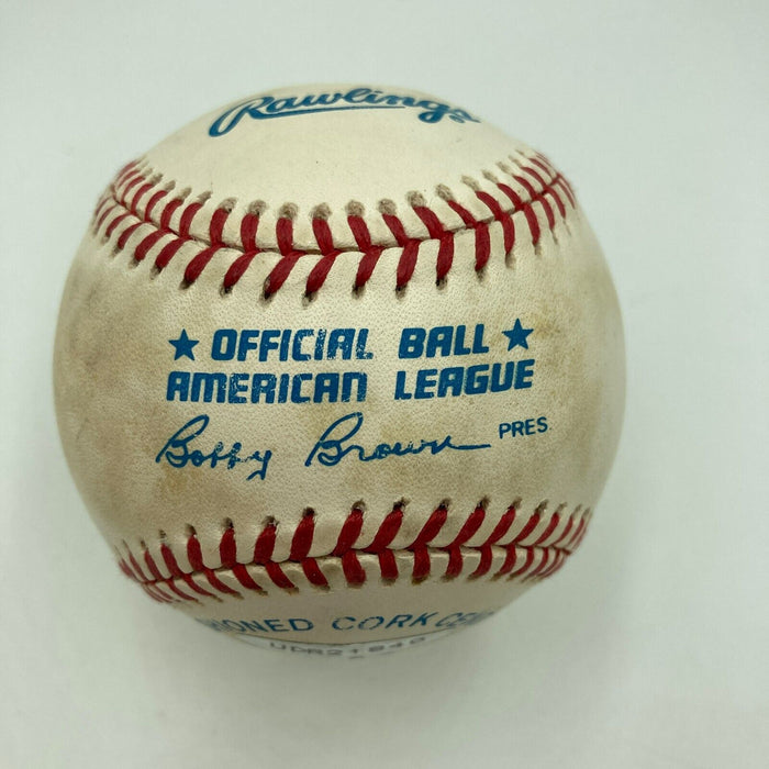 Ted Williams Signed American League Baseball UDA Upper Deck Hologram