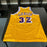 Magic Johnson Signed 1979-80 Authentic Los Angeles Lakers Game Jersey JSA COA