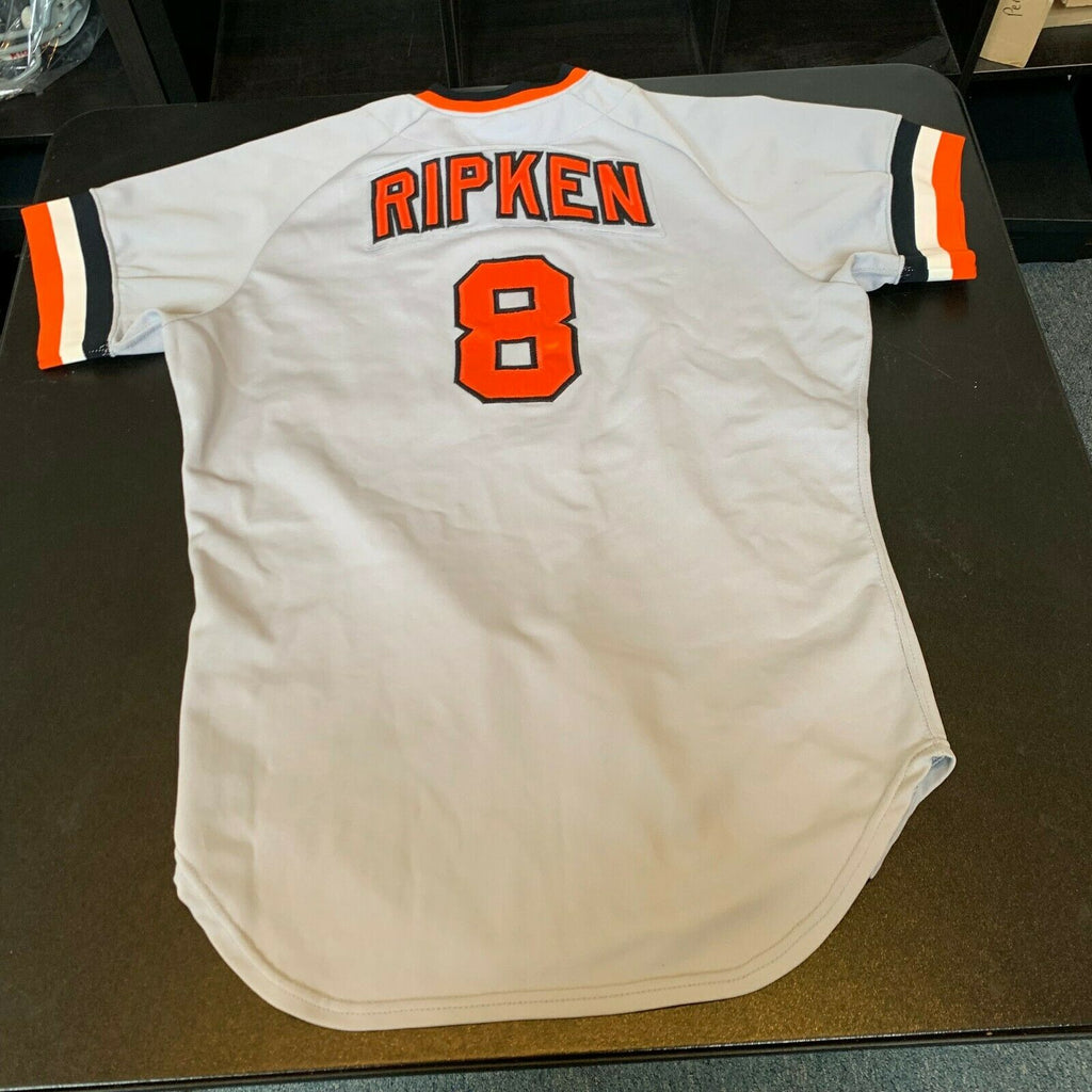 Cal Ripken Jr 1981 Rookie Game Used Jersey Signed Earliest One Known P ...