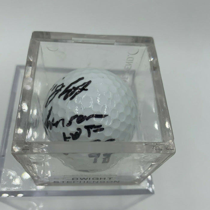 Dwight Stephenson Signed Autographed Golf Ball PGA With JSA COA