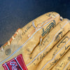 1989 Ken Griffey Jr Rookie Randy Johnson Multi Signed Baseball Glove JSA COA