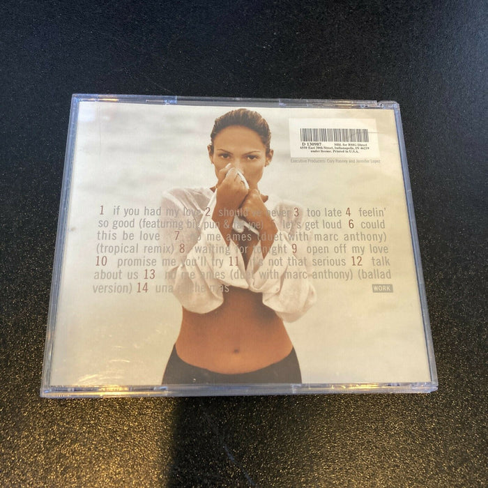 Jennifer Lopez Signed Autographed On The 6 Music CD JSA COA