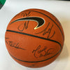 Stephen Curry Kevin Durant 2014 Team USA Olympics Signed Basketball Beckett
