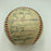 Willie Mays 1954 New York Giants World Series Champs Team Signed Baseball PSA