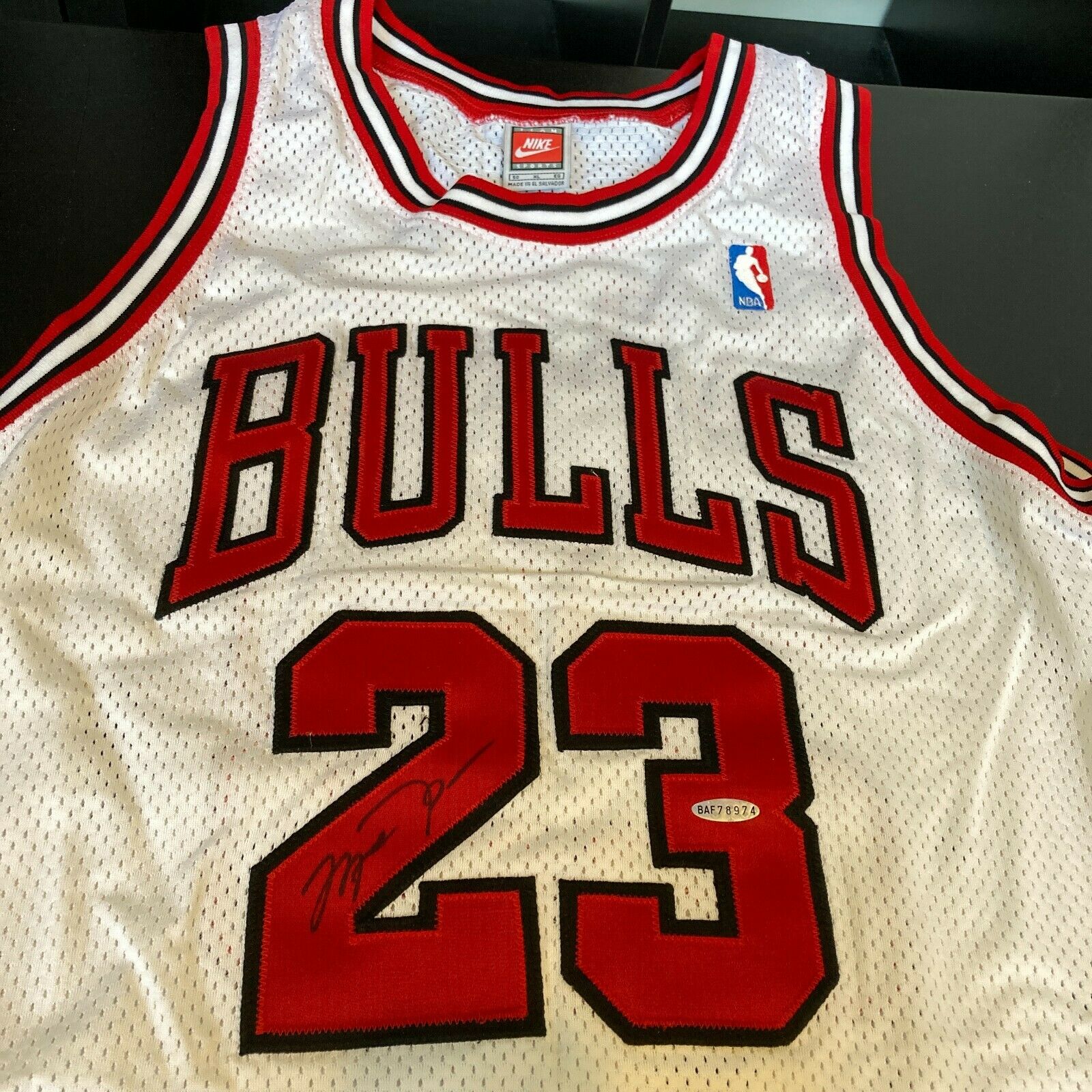1998-99 Michael Jordan Signed Chicago Bulls Jersey - UDA, Lot #80925