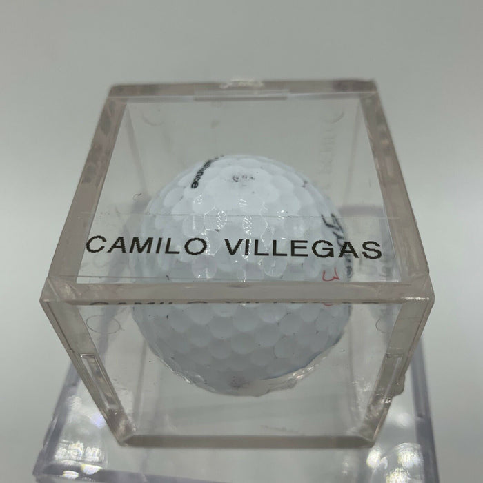 Camilo Villegas Signed Autographed Golf Ball PGA With JSA COA