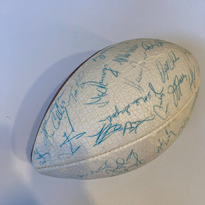 1984-85 San Francisco 49ers Team Signed Super Bowl World Champs Football JSA