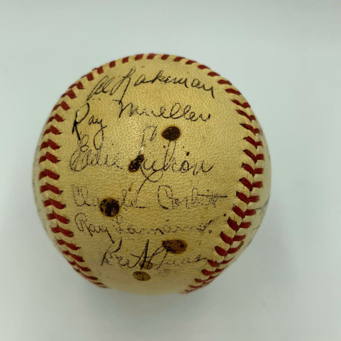 1946 Cincinnati Reds Team Signed National League Baseball 28 Sigs With JSA COA