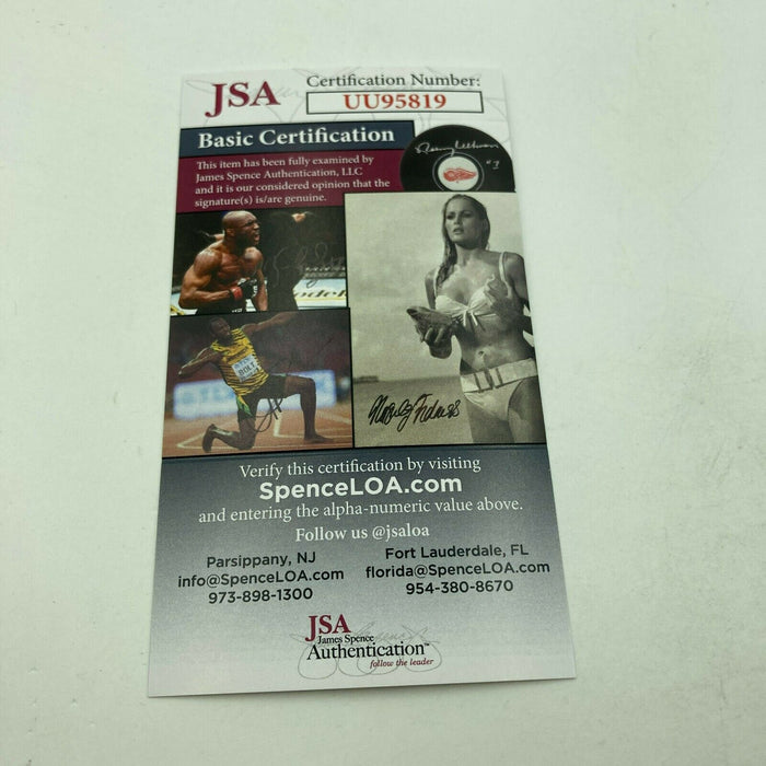 Robin Yount Signed Autographed Baseball With JSA COA