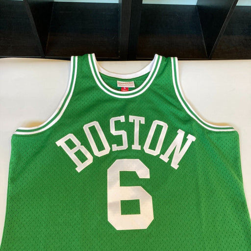 Bill Russell Authentic 1962-63 Hardwood Classics Boston Celtics Jersey