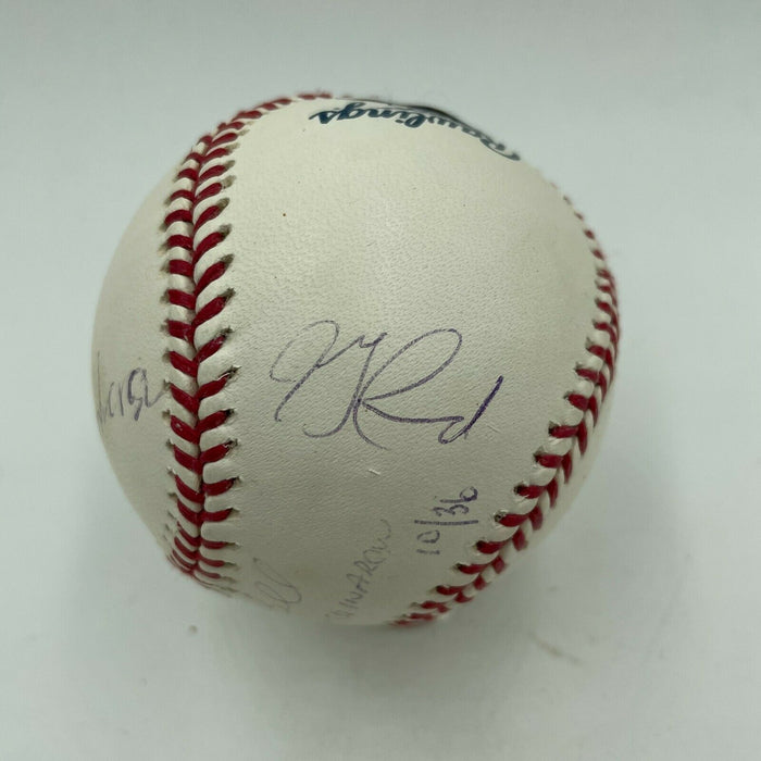 Mark Buehrle 2005 Chicago White Sox W.S. Champs Pitching Staff Signed Baseball