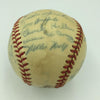 1961 San Francisco Giants Team Signed National League Baseball With Willie Mays