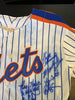 1986 New York Mets World Series Champs Team Signed Authentic Rawlings Jersey JSA