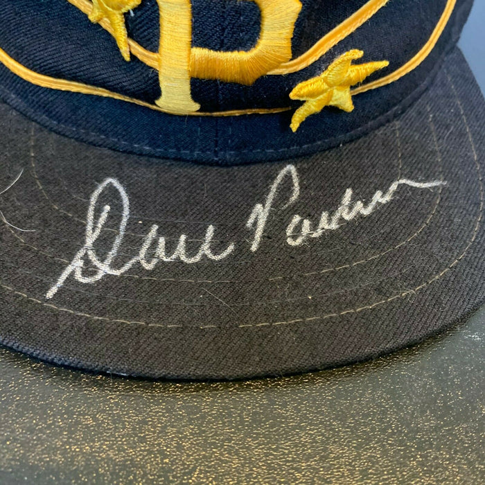 Dave Parker Signed 1979 Game Used Pittsburgh Pirates Pillbox Hat Cap JSA COA