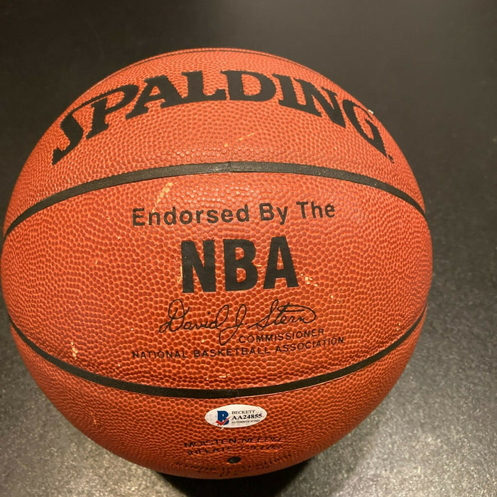 Shaquille O'Neil Signed Spalding NBA Basketball With Beckett COA