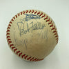 George Kelly Ed Roush Billy Terry Hall Of Fame Multi Signed Baseball JSA COA