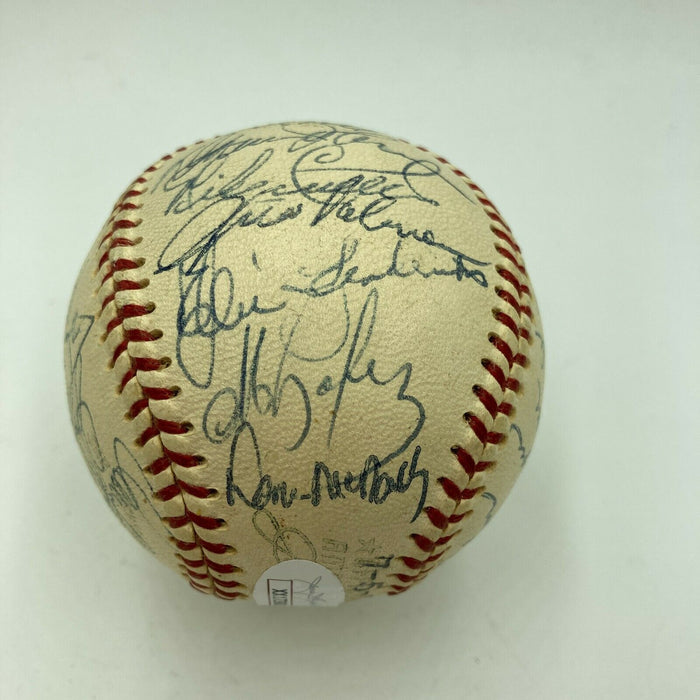Beautiful 1970 Baltimore Orioles World Series Champs Team Signed Baseball JSA
