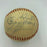 Rare 1937 St. Louis Cardinals Team Signed Autographed Baseball JSA COA