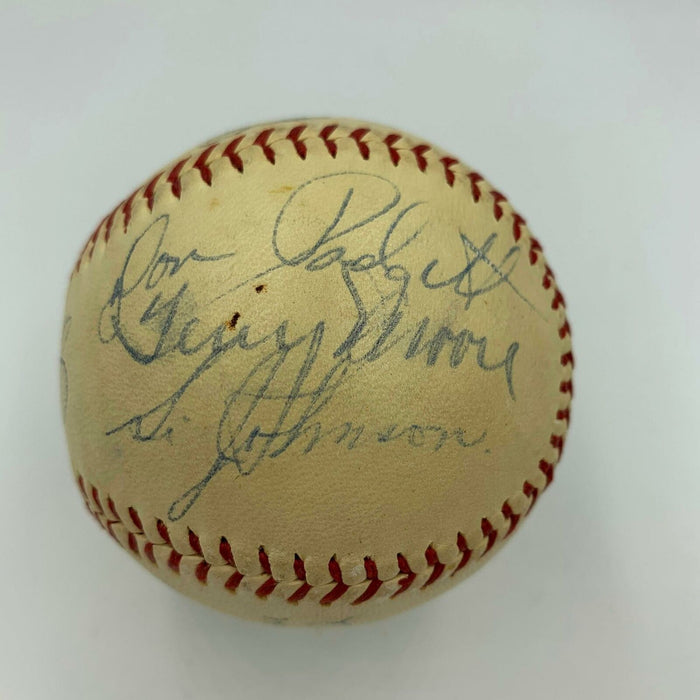 Rare 1937 St. Louis Cardinals Team Signed Autographed Baseball JSA COA